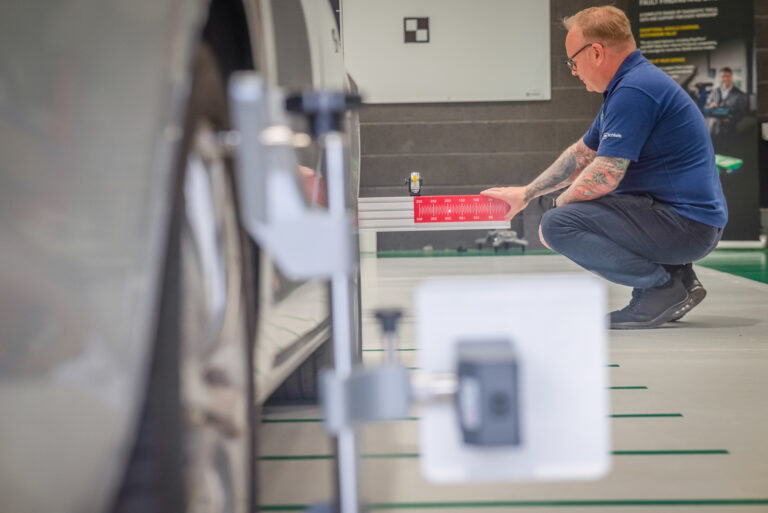 ADAS calibration training for automotive technicians