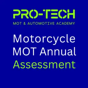 Motorcycle MOT Annual Assessment
